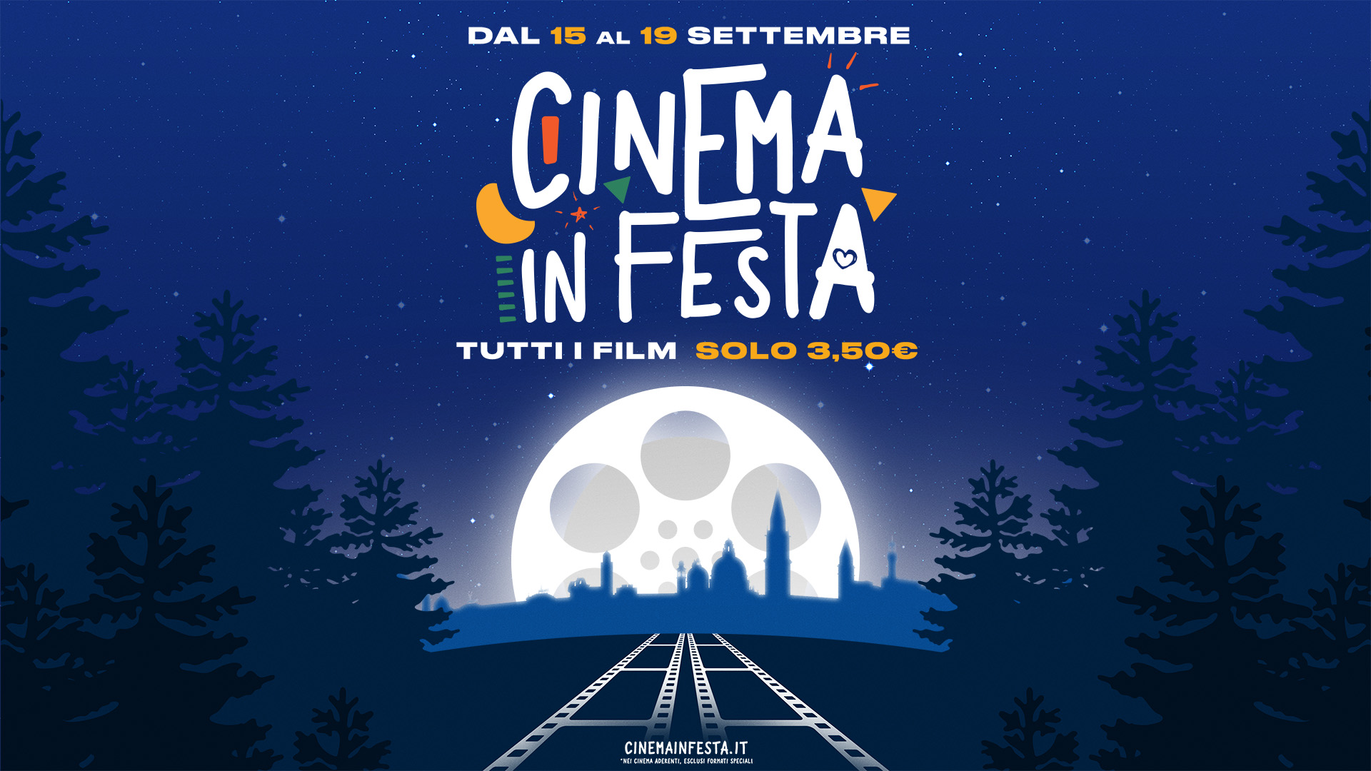 CINEMA IN FESTA 2024 | Il biglietto del cinema costa solo 3,50 euro