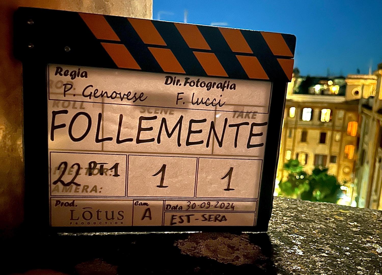 FOLLEMENTE | Sono iniziate le riprese del nuovo film di Paolo Genovese